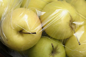 хранение яблок в полиэтилене